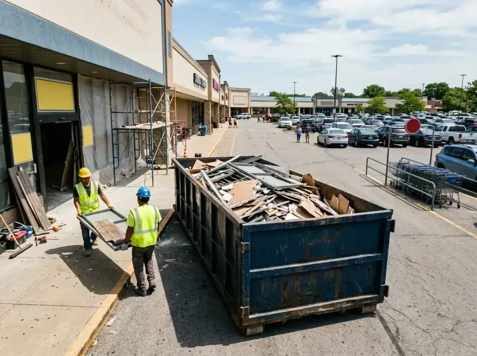 retail-store-renovation-debris-003 — frequently asked questions, Roll-off Dumpster Rentals in Dunlap, IN